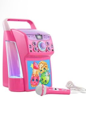 Shopkins Karaoke machine with Microphone